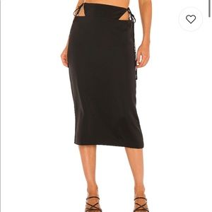 Delfino midi skirt